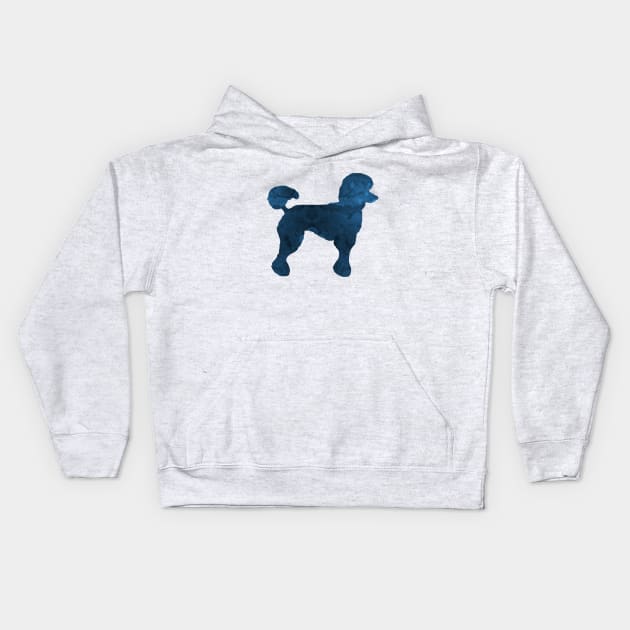 Poodle Kids Hoodie by TheJollyMarten